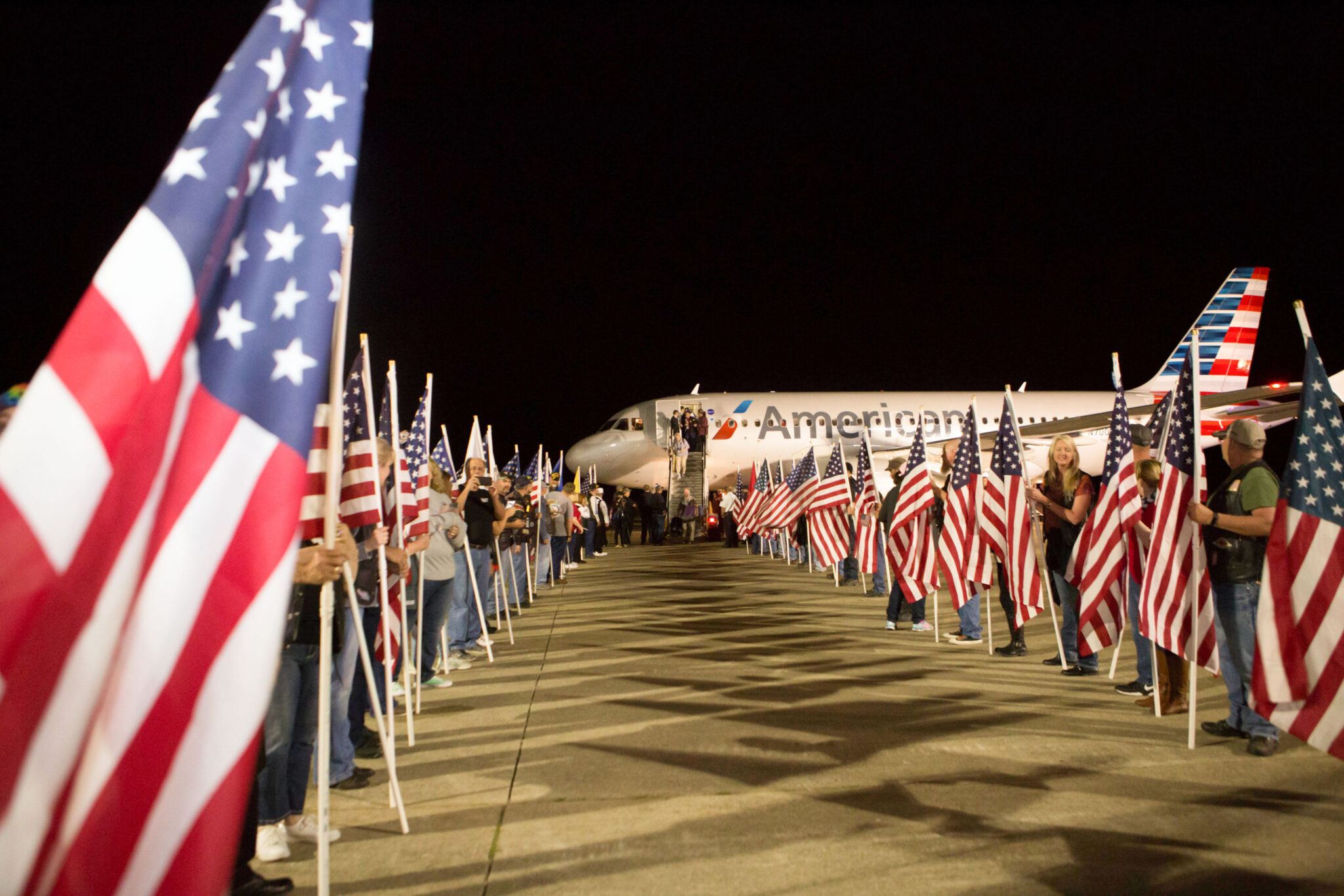 Welcome Home Celebration - Veterans Honor Flight